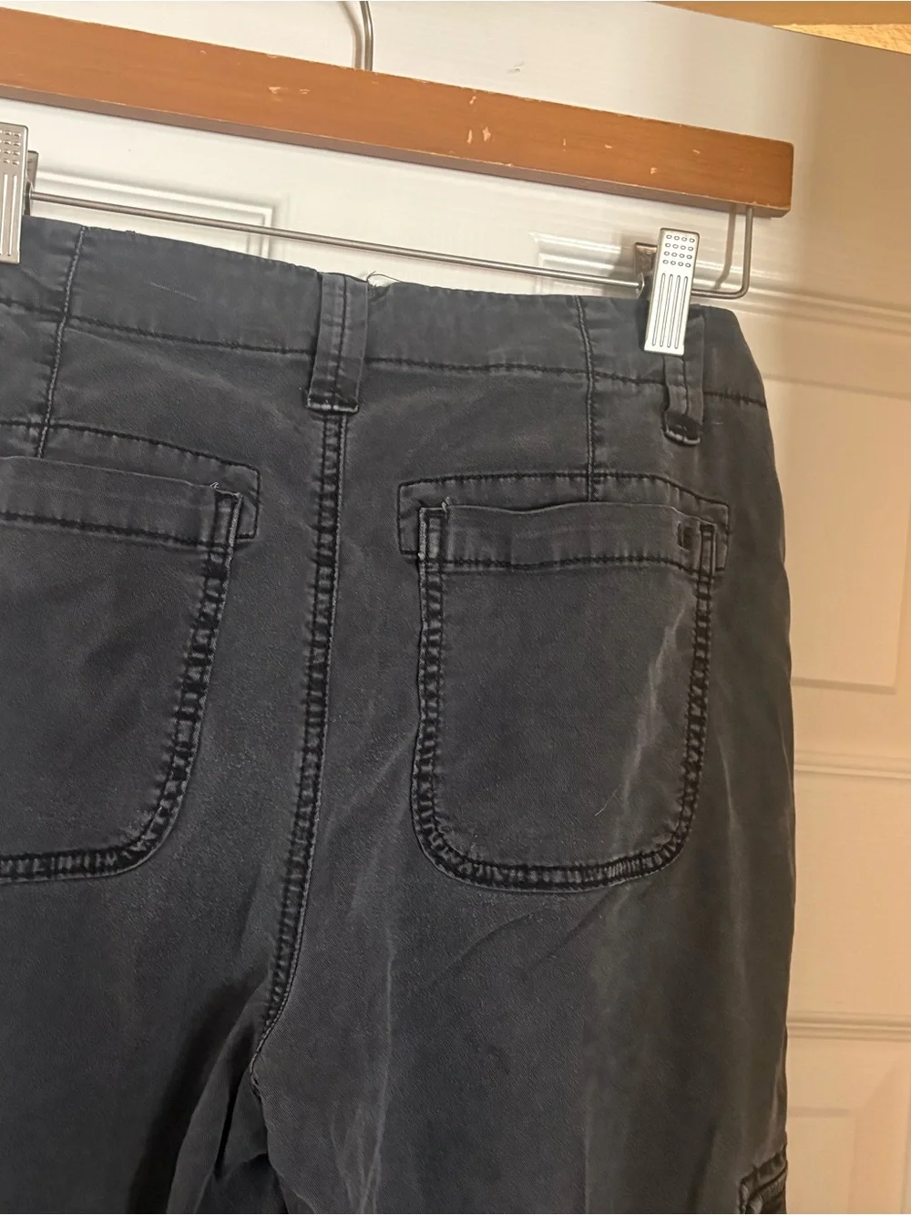 American Eagle Outfitters grey Washed Cargo Pants